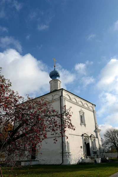 Ryazan Rusia Octubre 2017 Catedral Spaso Preobrazhensky Del Kremlin Ryazan — Foto de Stock