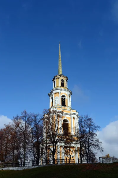 Ryazan Russia October 2017 Bell Tower Ryazan Kremlin Background Autumn — Stock Photo, Image