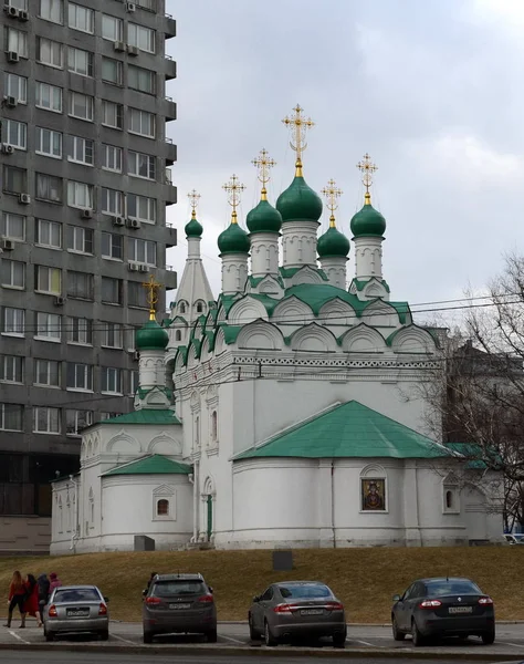 The Church of St. Simeon Stolpnik in the Povarskaya street. — Stock Photo, Image