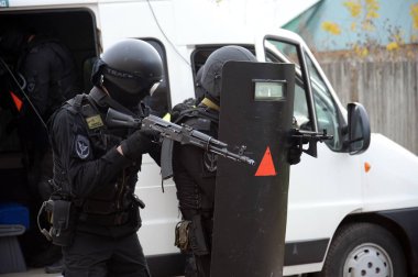  Soldiers of the police detachment of special purpose 