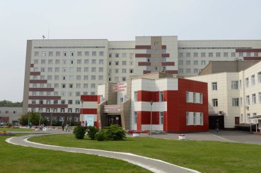 Barnaul dağlık kesiminde Altay bölgesel klinik hastane