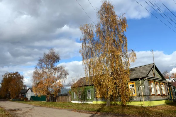 Урицкий переулок в г. Рязанске. Рязанская область — стоковое фото