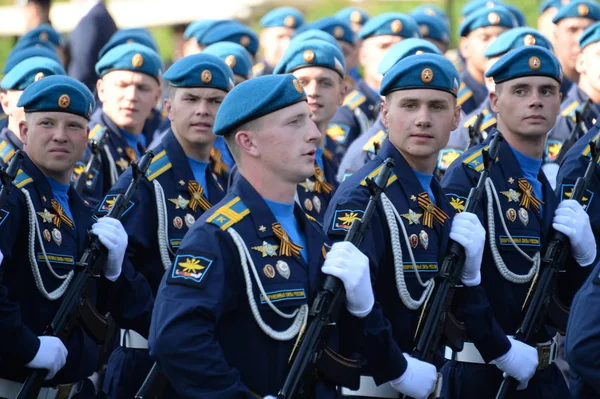 Moscow Rússia Maio 2019 Cadetes Academia Força Aérea Nomeados Homenagem — Fotografia de Stock