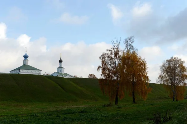 Осень в Рязанском Кремле — стоковое фото