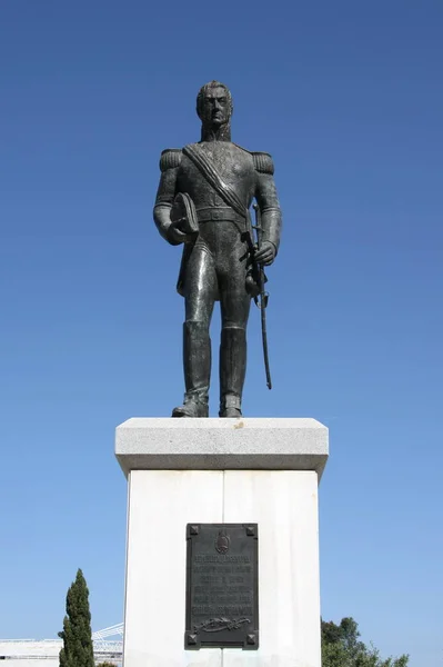 Monument to General Jose de San Martin in Seville — 스톡 사진