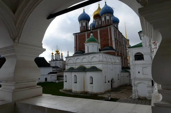 Views of the Ryazan Kremlin from the Palace of Prince Oleg — Stock Photo, Image