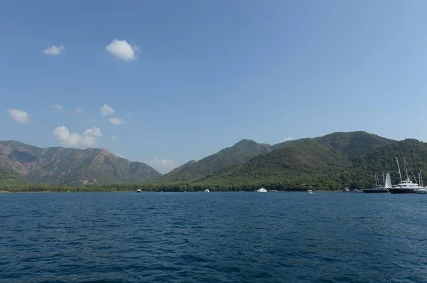 Marmaris Turecko Října 2019 Marmariský Záliv Egejském Moři Turecko — Stock fotografie