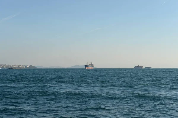 Istanbul Turkey November 2019 Access Marmara Sea Bosphorus Strait — Stock Photo, Image