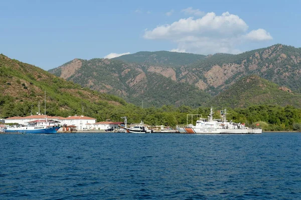 Marmaris Turkey October 2019 Turkish Coast Guard Vessel Base Marmaris — Φωτογραφία Αρχείου