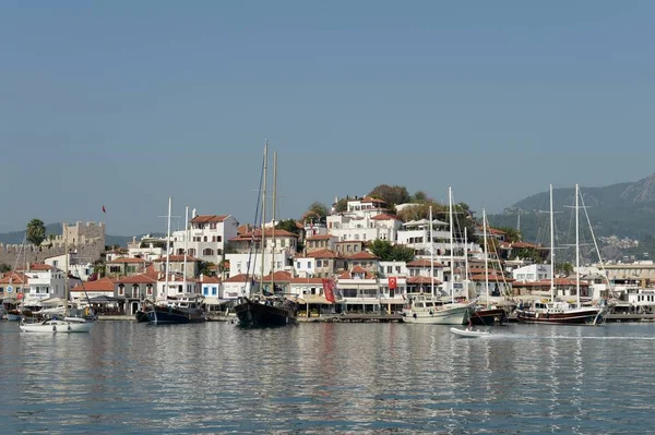 Marmarís Turquía Octubre 2019 Vista Ciudad Marmaris Desde Mar Turquía —  Fotos de Stock