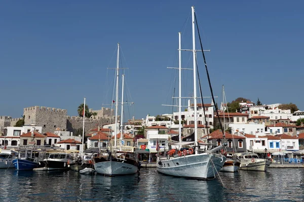 Marmarís Turquía Octubre 2019 Vista Ciudad Marmaris Desde Mar Turquía —  Fotos de Stock