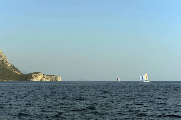 Marmaris Türkiye Ekim 2019 Türkiye Nin Marmaris Kenti Yakınlarındaki Ege — Stok fotoğraf