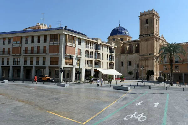 Elche Ισπανια Σεπτεμβριου 2018 Βασιλική Της Santa Maria Elche Επαρχία — Φωτογραφία Αρχείου