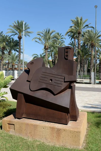 Elche España Septiembre 2018 Monumento Compositor Español Joaquín Rodrigo Parque — Foto de Stock