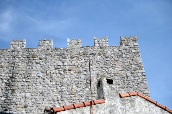 马尔马里斯 土耳其 2019年11月2日 一座古城堡的城墙 马尔马里斯的要塞 — 图库照片