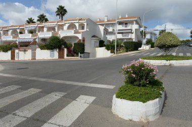 ORIHUELA, COSTA BLANCA, SPAIN 19 Eylül 2018: Orihuela 'daki Costa Blanca' da ikamet ediyorlar. İspanya