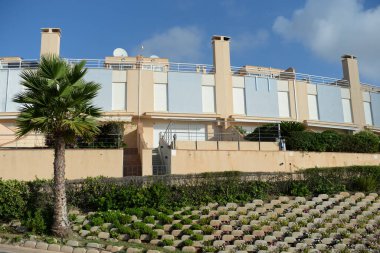 ORIHUELA, COSTA BLANCA, İSPA - 20 Eylül 2018: Orihuela 'daki Costa Blanca' da ikamet ediyorlar. İspanya