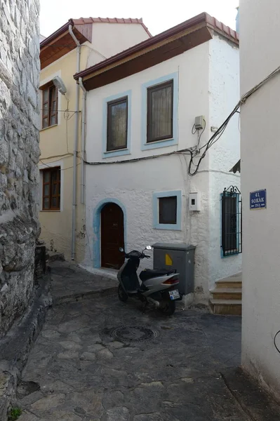 Marmarís Turquía Noviembre 2019 Calle Del Casco Antiguo Ciudad Marinera — Foto de Stock