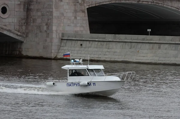 Moscow Rusland Mei 2020 Patrouilleboot Van Centrale Directie Toezicht State — Stockfoto