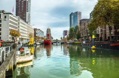 Şehir Manzaralı kimden Maritiem Museum Rotterdam, Hollanda