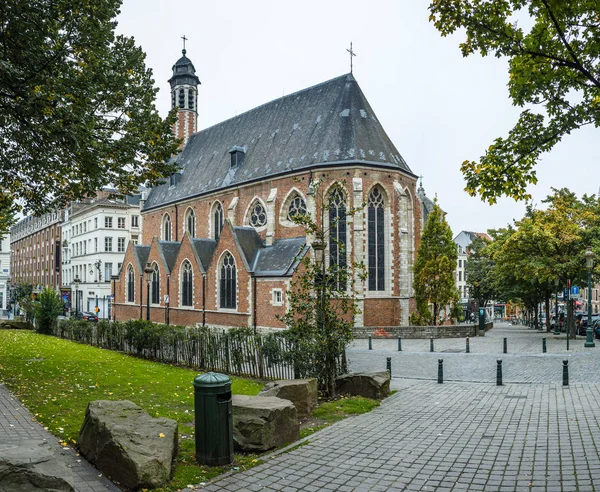 Eglise Sainte Marie-Madeleine w Brukseli, Belgia — Zdjęcie stockowe
