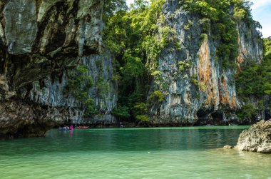 Phang nga Körfezi içinde kanosu