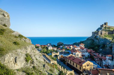 Deniz, dağ, Sudak görünümünden turistik bölgesi