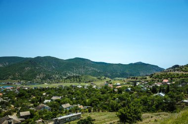 Bahar dağlarda yerleşim