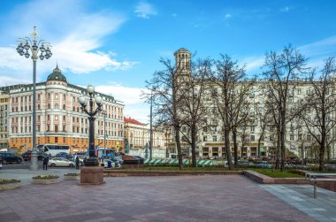 Puşkin Meydanı ve Tverskaya Street