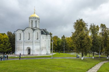 Vladimir beyaz anıtlar. St. Demetrius Katedrali