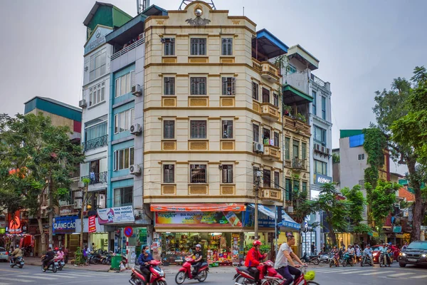 Мин Вьетнам Апреля 2019 Года Вид Улицы Города Кафе Магазины — стоковое фото