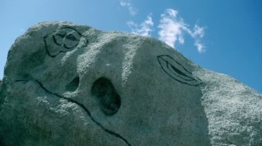 Timelapse boyalı kayalar 