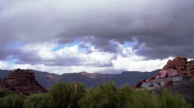 Timelapse boyalı kayalar 
