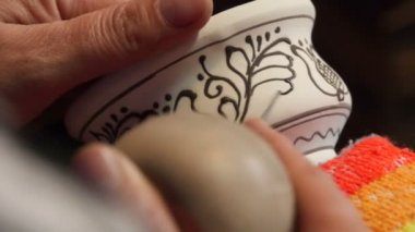 Craftman Romanya'dan boya tipik el ile 