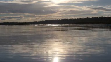 Göl Kanada gündoğumu 