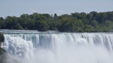 Niagara falls ayrıntı görünümü yavaş hareket