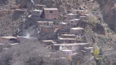 Imlil Köyü Fas Atlas Dağları'nda