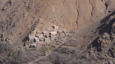 Imlil Köyü Fas Atlas Dağları'nda