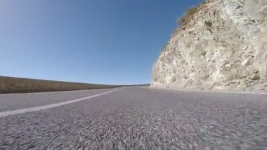 Fas Atlas dağ süper sürüş düşük kamera noktası