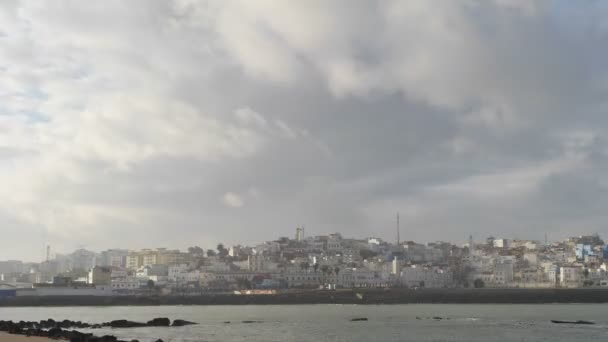 Larache ciudad en Marruecos Time lapse — Vídeos de Stock