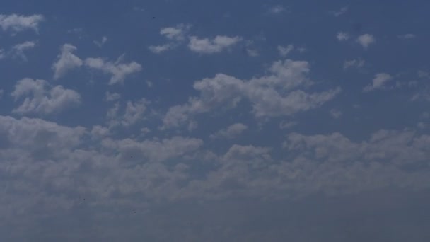 Lapso de tiempo de las nubes de Francia — Vídeos de Stock