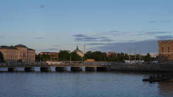 Estocolmo lapso de tiempo — Vídeos de Stock