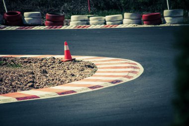 gokart parçanın köşesi 