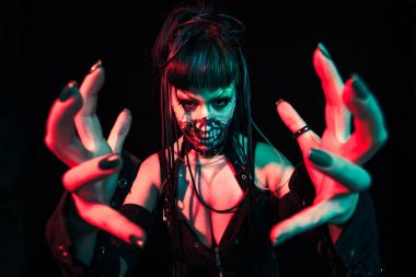 korkunç cyber iskelet kadın stüdyo 