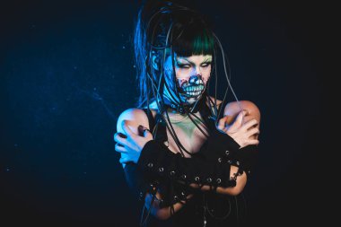 korkunç cyber iskelet kadın stüdyo 