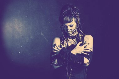 korkunç cyber iskelet kadın stüdyo 