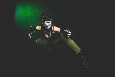 korkunç cyber iskelet kadın stüdyo 