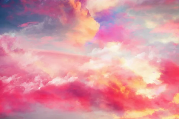 Krásné barevné cloudsscape pozadí — Stock fotografie