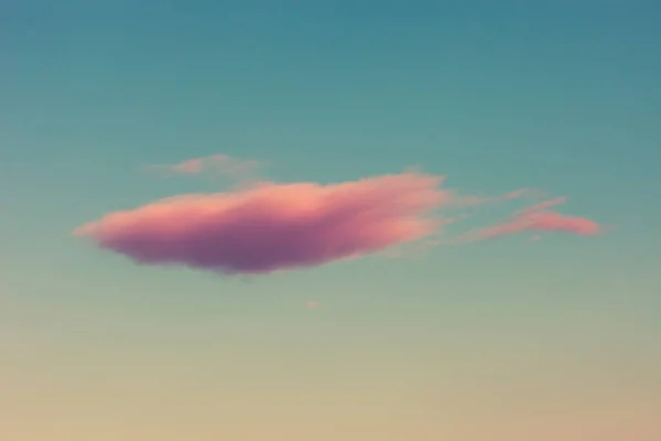 Pink cloud on sky background image — Stock Photo, Image