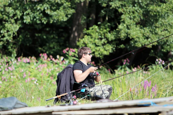 Çadırda genç adam